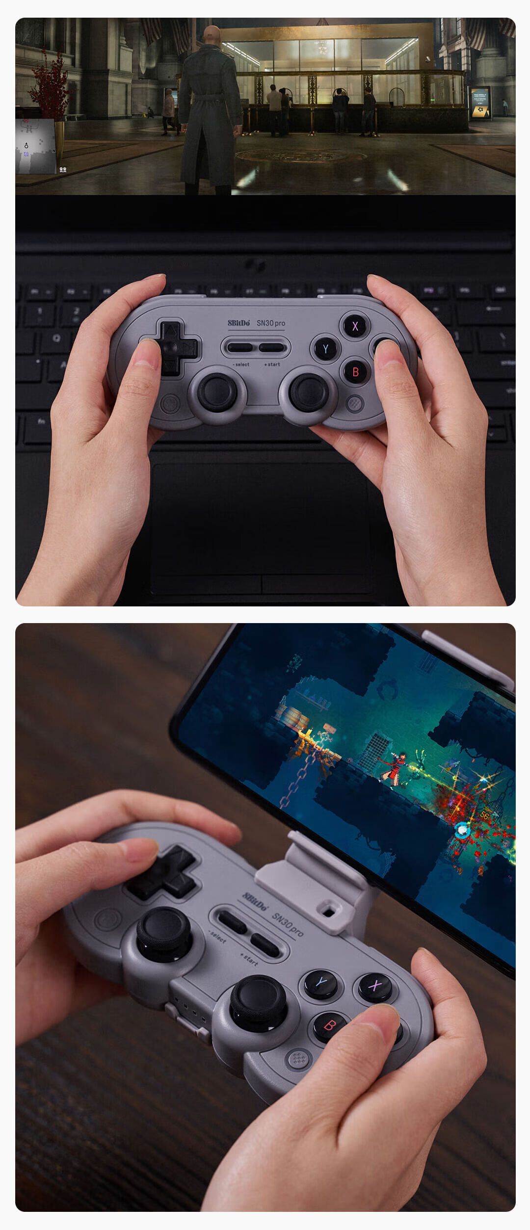 Беспроводной геймпад 8BitDo SN30 Pro