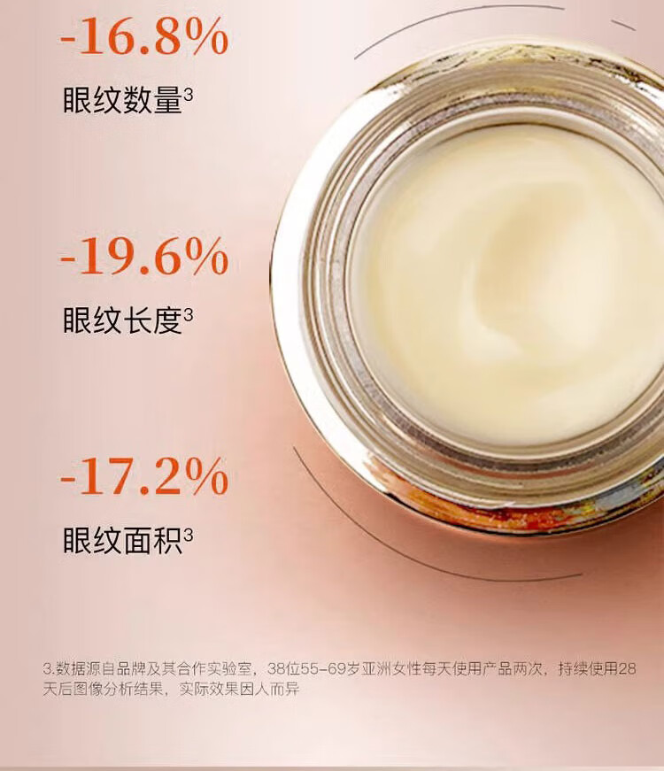 GUERBEIS玻色因眼霜淡化细纹提拉紧致黑眼圈眼袋抗皱紧致菁纯眼霜 30g