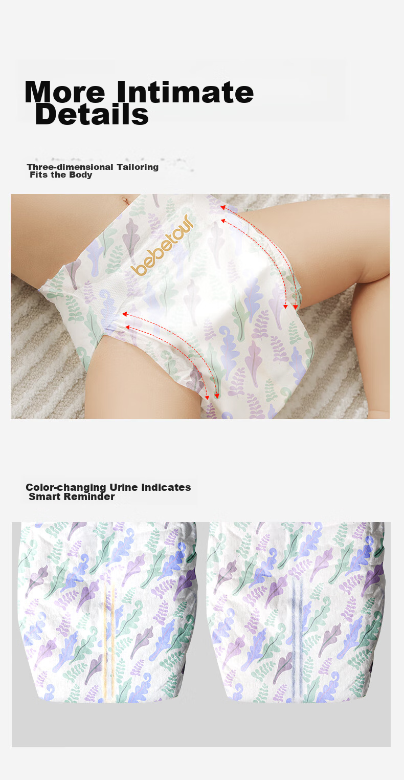 Подгузники-трусики Bebetour Alice Dreamland Luxury XXL (от 15 кг), 26 шт.