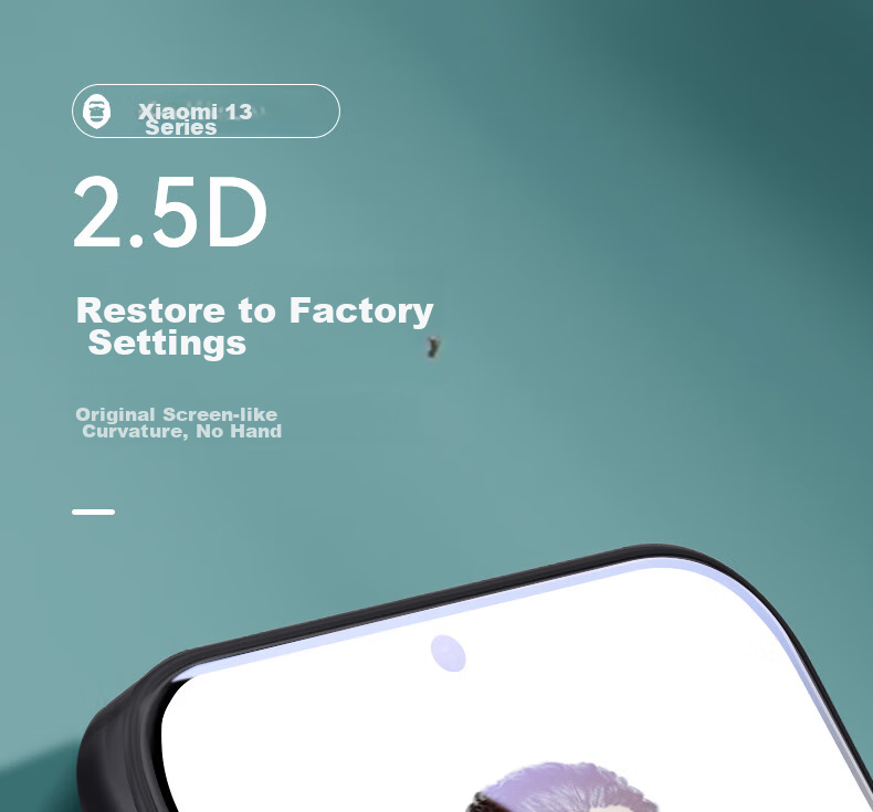 Защитное стекло для Xiaomi 14 / 13 BLUEO, ультратонкое, противоударное, антиотпечатки, 9H, 2.5D