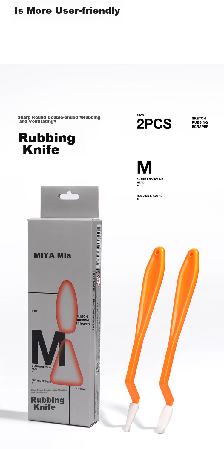 Набор для эскизов MIYA M Series, ножи для растушевки и смешивания, инструменты для детализации, с хлопковым наконечником