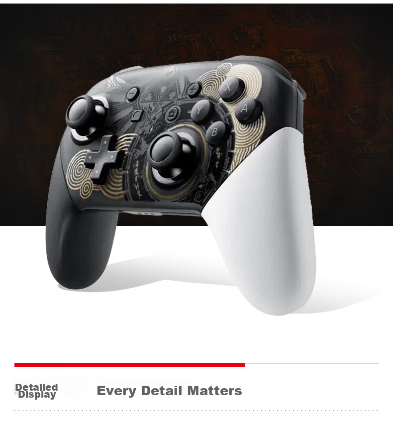Nintendo Switch Pro Controller Kingdom Hearts Limited Edition (японская версия) - беспроводной геймпад для Nintendo Switch, Bluetooth, до 40 часов работы