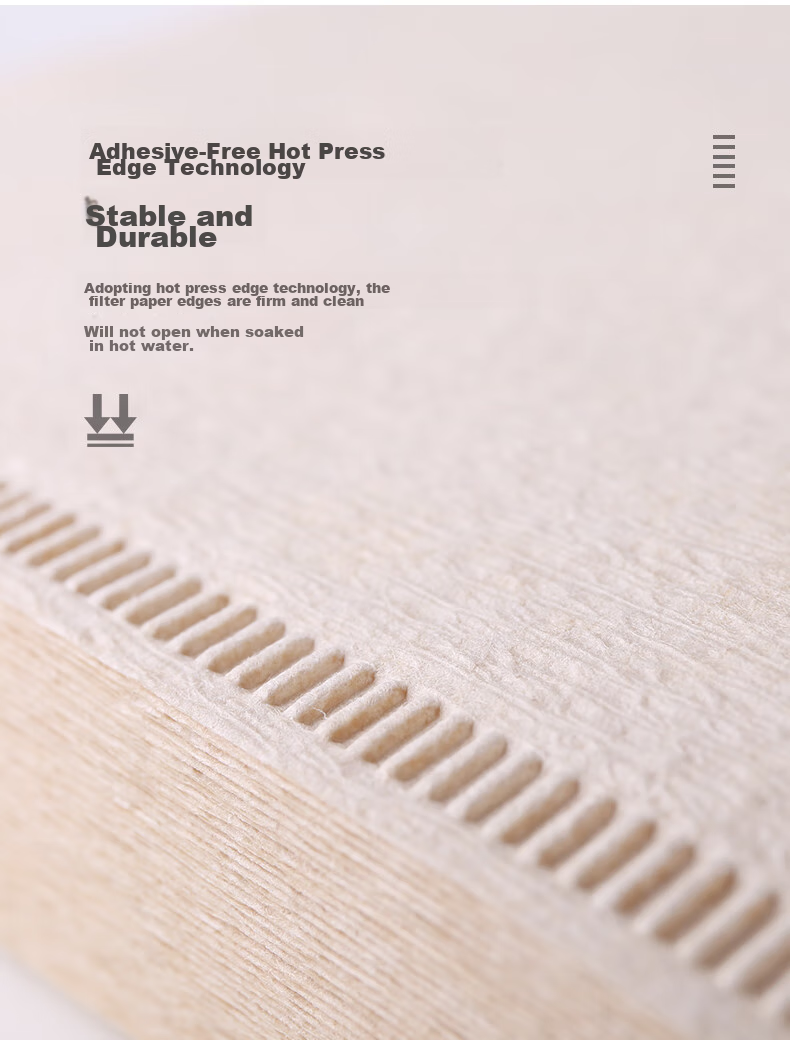 Бумажные фильтры для кофе HARIO V60, 40 шт., размер 01, не отбеленные, для капельной кофеварки