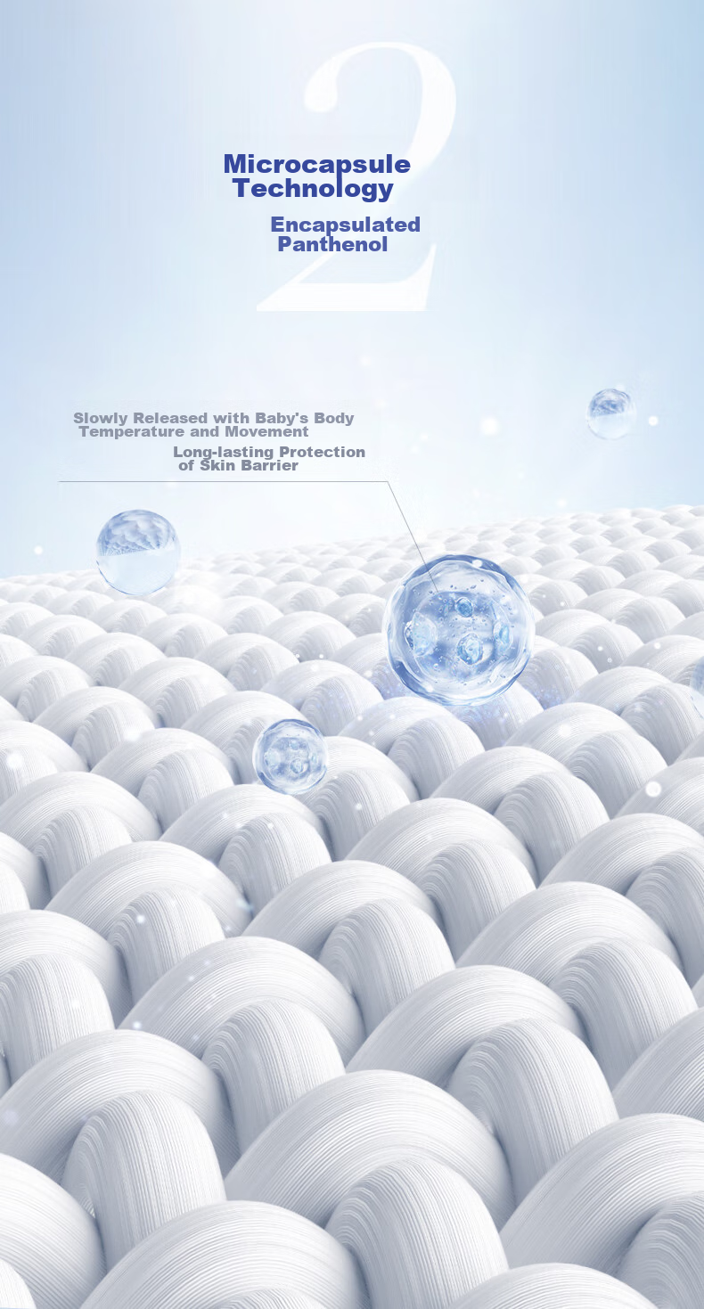 Одноразовые подгузники Lelch Anmin Microclimate Series для дневного использования, размер XL, 34 шт. (12-17 кг)