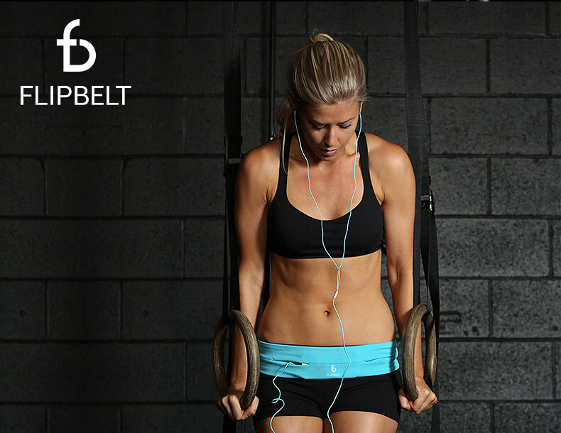 Поясная сумка Flipbelt Zipped Waist Pack, для спорта, бега, туризма, марафона, велоспорта, размер XL, звездный серый