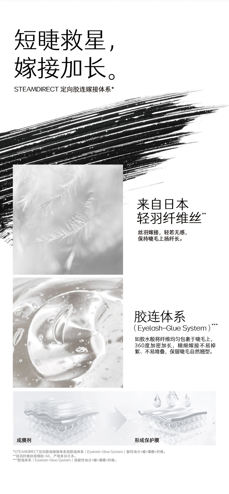 玛丽黛佳（MARIE DALGAR）玛丽黛佳藤尾纤长睫毛膏深邃黑持久不易晕妆卷翘立体