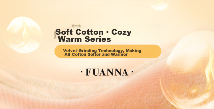Комплект постельного белья FUANNA, 100% хлопок, двусторонний, теплый, размер King Size (230*229 см)