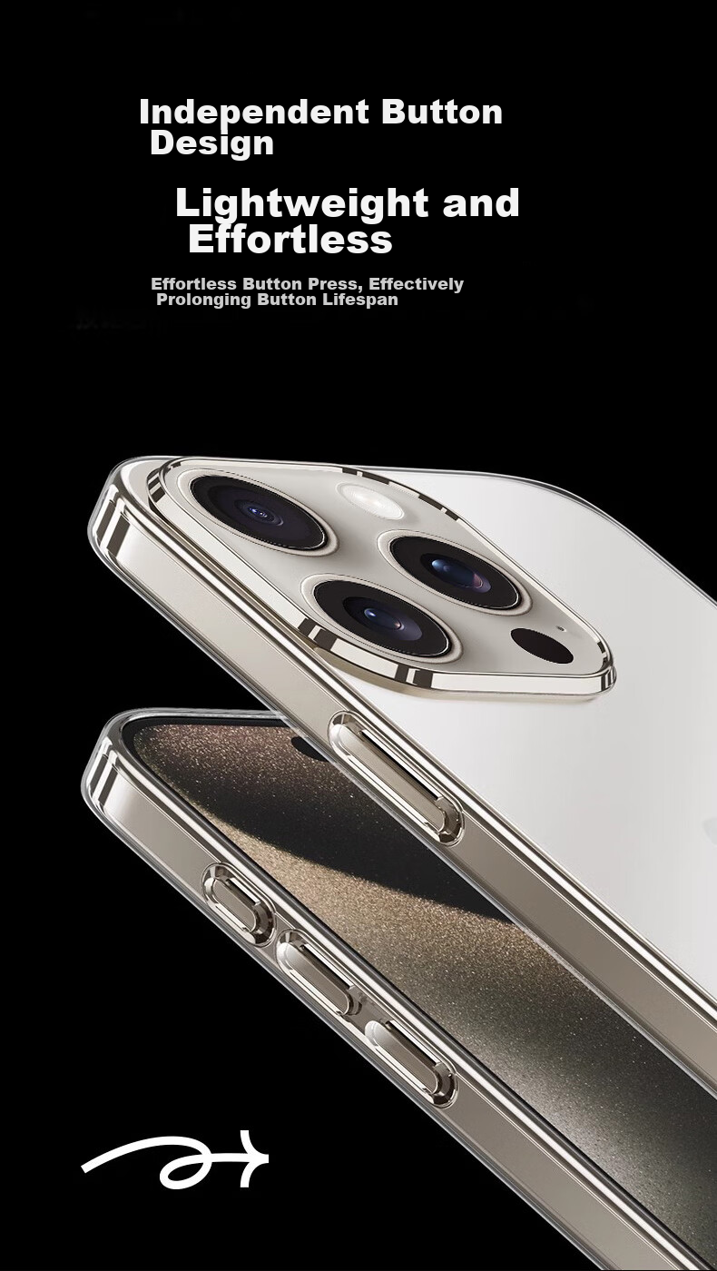 Прозрачный силиконовый чехол KOOLIFE для Apple iPhone 16 Pro Max, противоударный, с MagSafe