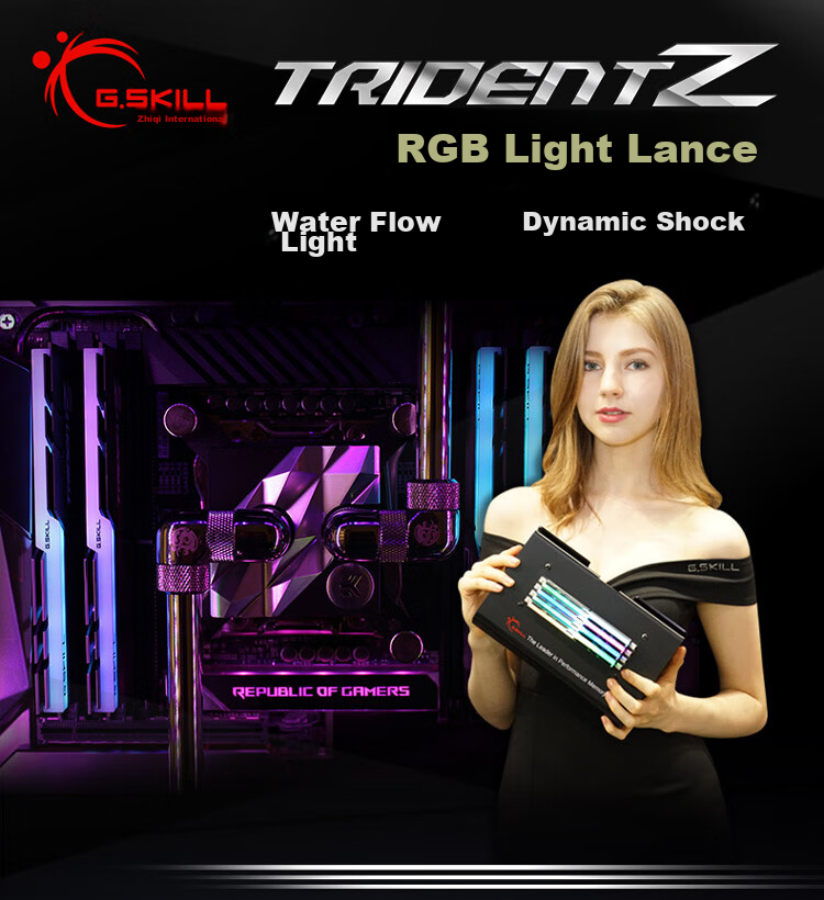 Комплект оперативной памяти G.SKILL Trident Z RGB 32GB (2x16GB) DDR4 3600MHz CL18