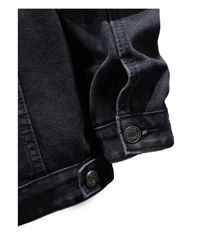 Джинсовая куртка Jeanswest мужская, весна 2026, трендовая рабочая куртка с отложным воротником, синяя, XL