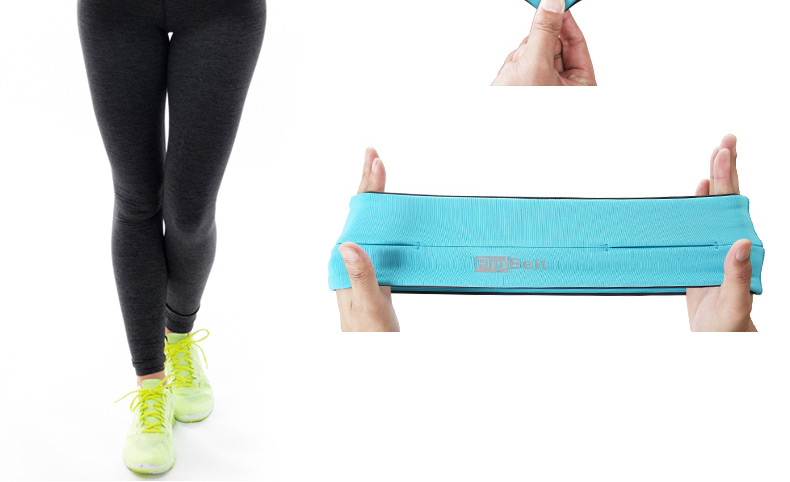 Поясная сумка Flipbelt Zipped Waist Pack, для спорта, бега, туризма, марафона, велоспорта, размер XL, звездный серый