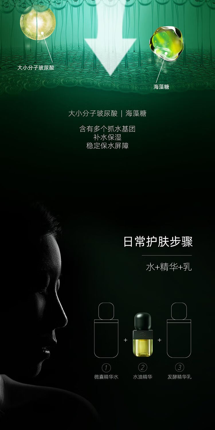 阿芙（AFU）十一11籽发酵油精华液60ml套组 紧致淡纹专为干敏肌定制 七夕礼物
