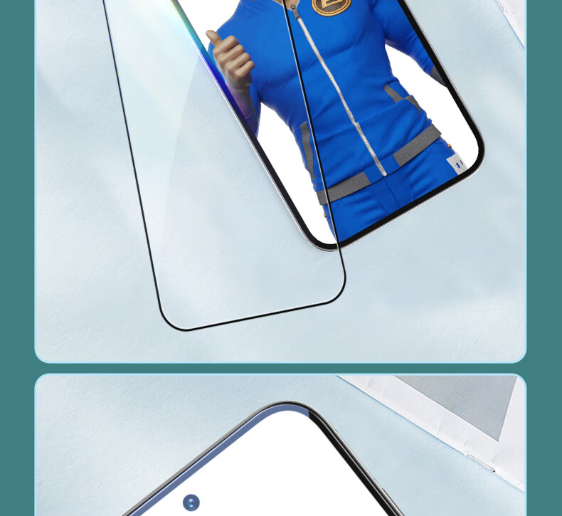 Защитное стекло BLUEO для Honor Magic 7, прозрачное, закаленное, противоударное, антиотпечатки