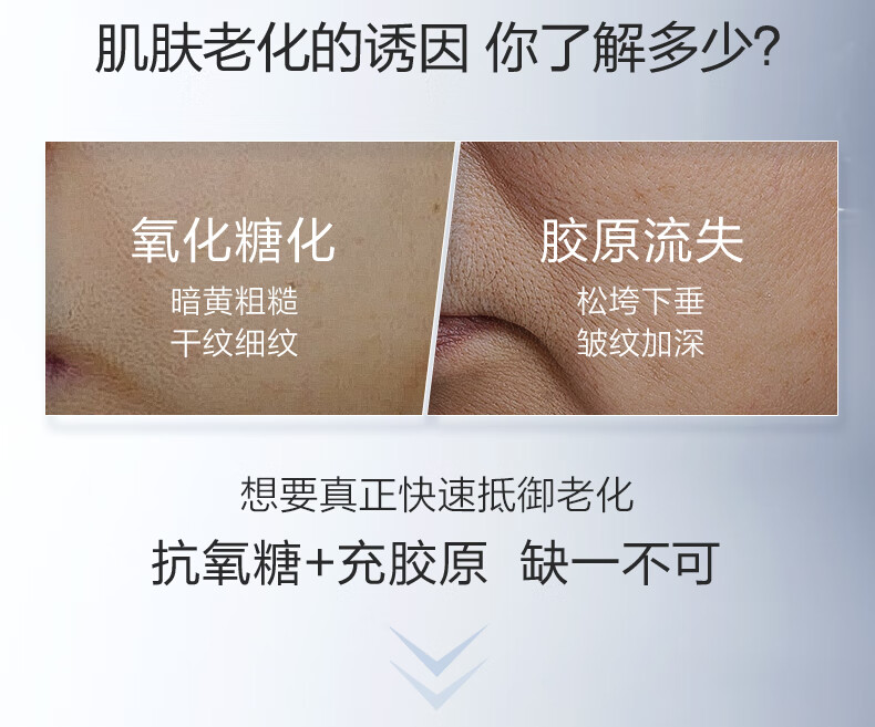 珀莱雅（PROYA）红宝石轻润霜50g+双抗精华50ml 乳液精华液 化妆品护肤品套装礼盒