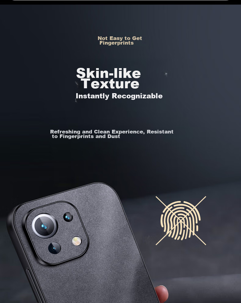 Чехол для Xiaomi 11 Lite / 11 Youth Edition Shangsu, противоударный, с защитой камеры, из силикона, черный