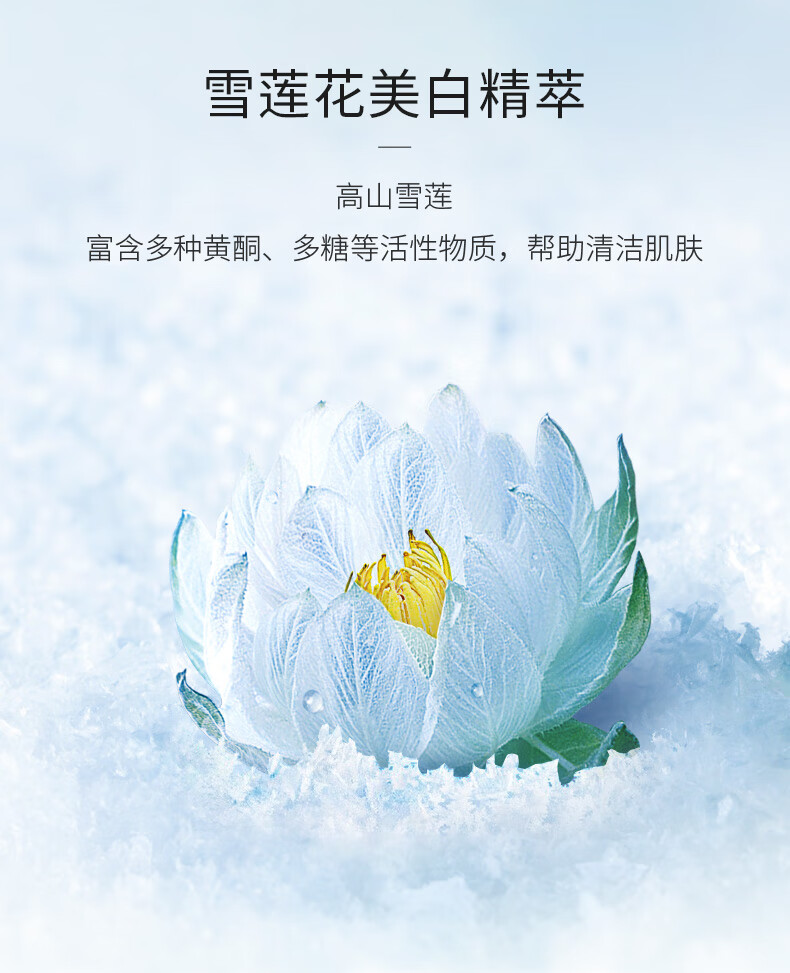 水密码雪颜萃滢亮皙白精华霜美白淡斑补水保湿滋养护肤50g