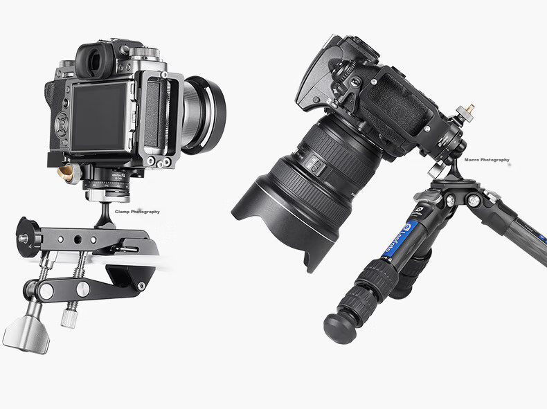 Leofoto MBC-20 - штатив-горилка для смартфонов и DSLR камер, панорамный, 360 градусов, мини, портативный