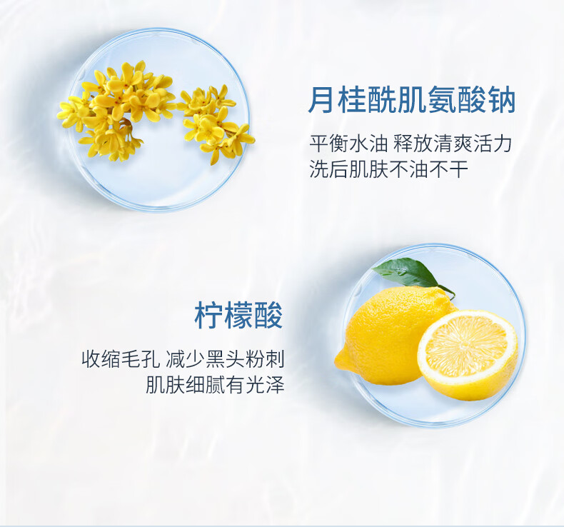 EXPRESSIONS新加坡进口氨基酸除螨祛痘洗面奶控油去黑头收缩毛孔洁面乳男女士 【除螨祛痘】 120g