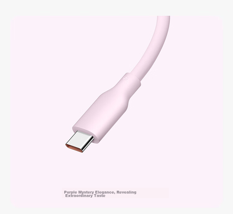 Кабель Xiaomi MI 6A Skin-Friendly Silicone Type-C to Type-C Fast Charging Data Cable, 2 м, Синий