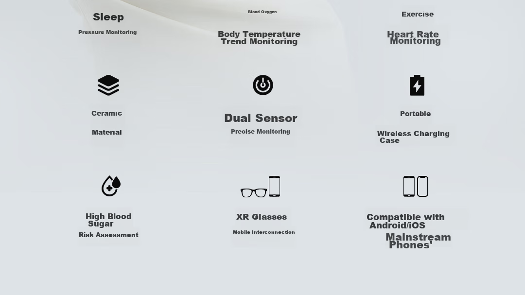 Умное кольцо MEIZU StarV Ring2, мониторинг здоровья, длительная работа от батареи, размер 10, для мужчин и женщин, совместимо с Apple и Huawei