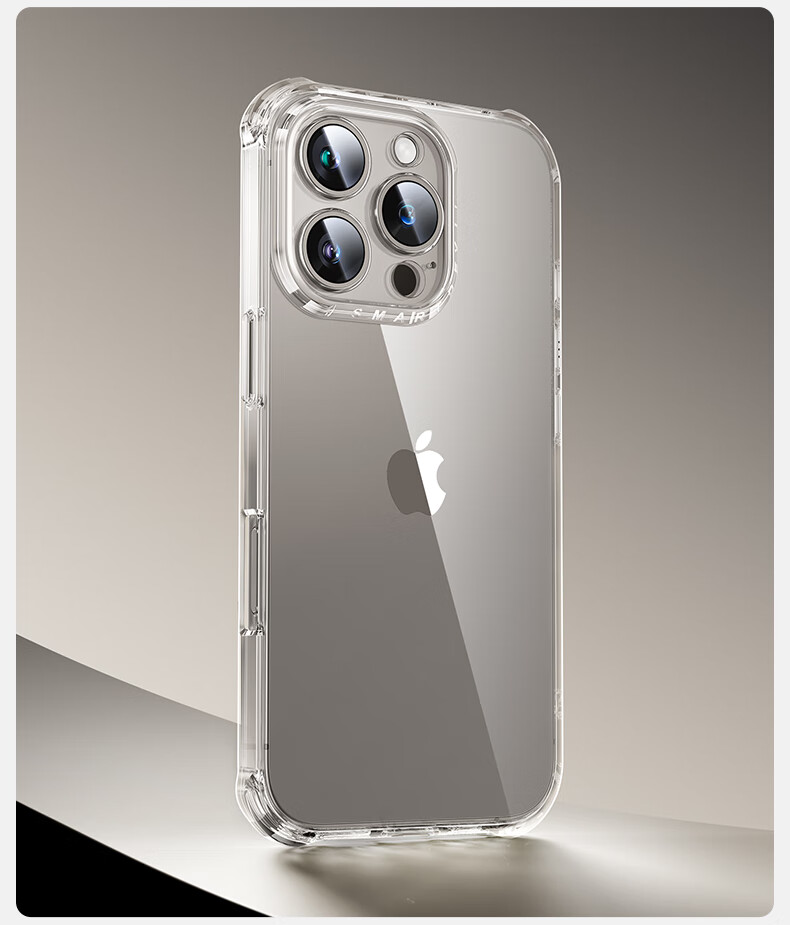 Противоударный чехол Shanmo для Apple iPhone 16, ультратонкий, с полной защитой объектива, прозрачная мягкая накладка, устойчивая к пожелтению и истиранию, защищающая от падений, для мужчин и женщин