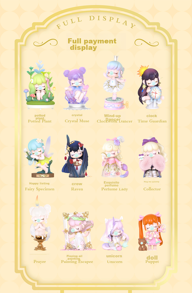 Коллекционная игрушка-сюрприз Rolife Nanci's Fantasy Museum, модная фигурка для девочек, подарок на День Святого Валентина и Новый год, полный набор