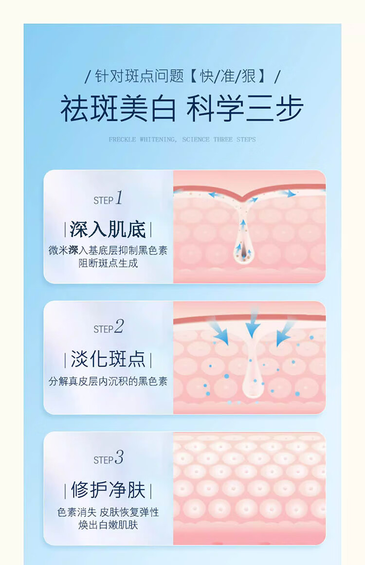 南京同仁堂祛斑霜美白淡化黑色素去雀斑专用黄褐老年斑男女士护肤品面霜50g