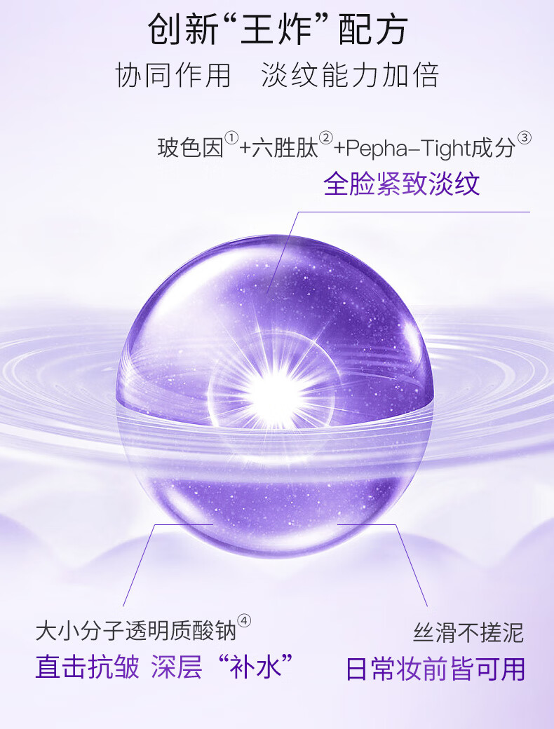 水密码紧致新颜护肤套装礼盒洁水乳面霜淡纹五件套送女友礼物
