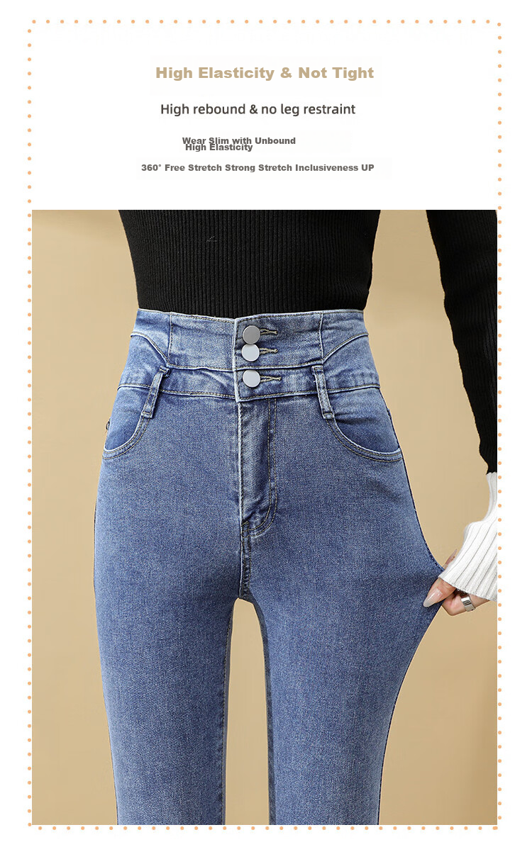 Женские джинсы Jeanswest с высокой талией, сигареты, осень 2025, слим-фит, эффект стройности, узкие брюки дымчато-серого цвета, размер 31