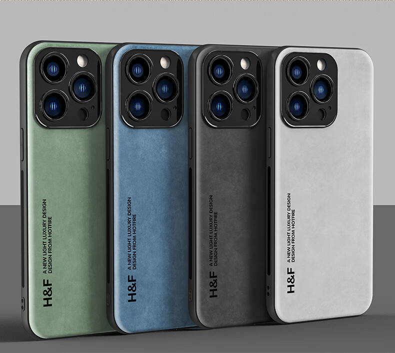 Чехол HotFire для iPhone 13 Pro Max, матовый, с защитой камеры и экрана, из силикона, простой стиль, темно-зеленый