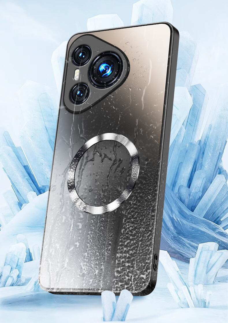 Защитный чехол NEYAA AG Frosted для Huawei Pura70, противоударный, ультратонкий, с магнитной зарядкой, черный