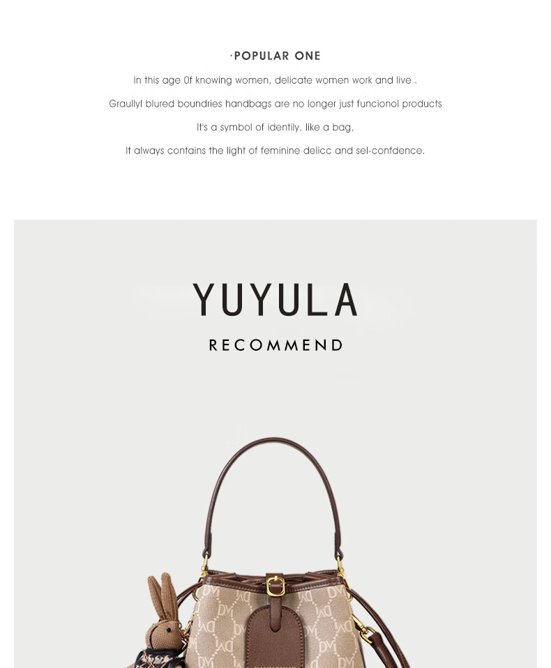 Женская сумка YUYULA, кросс-боди, тоут, на плечо, из искусственной кожи, повседневная, для путешествий, размер S, цвет хаки