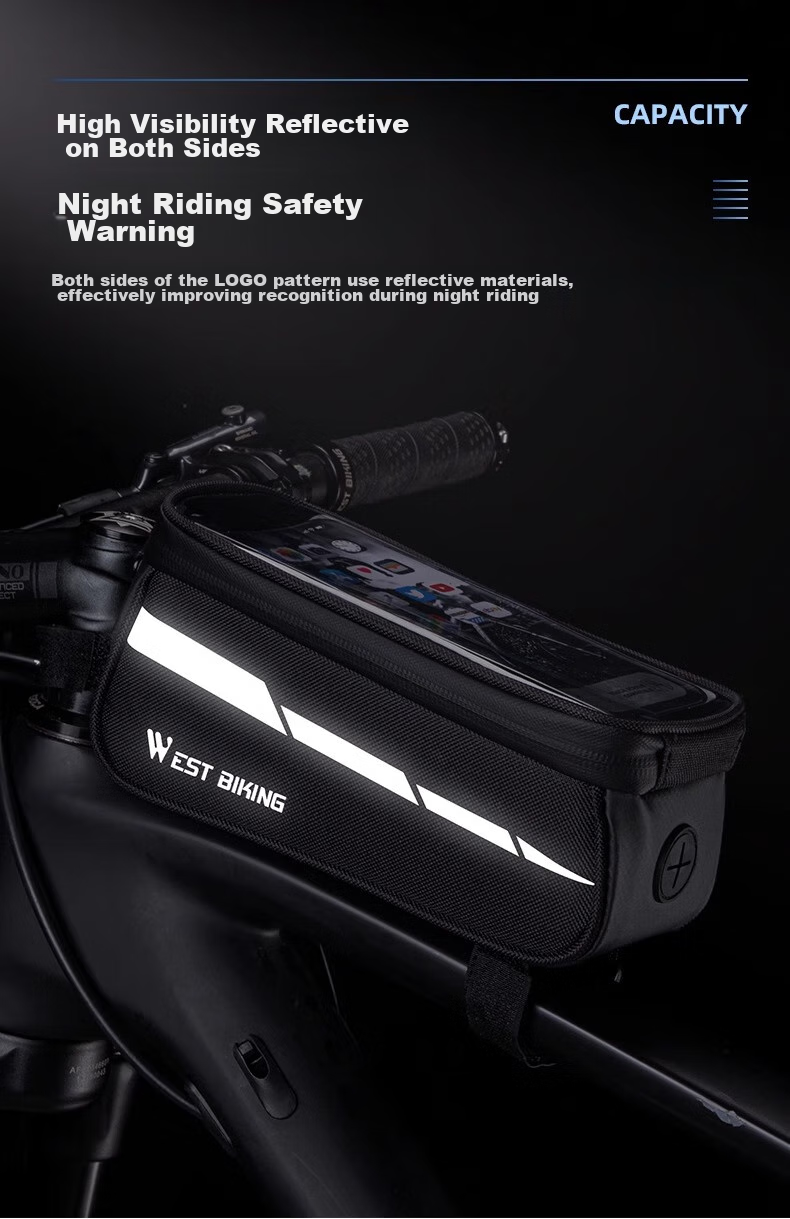 Велосипедная сумка WestBiking на руль, верхнюю трубу, передняя сумка для горного и шоссейного велосипеда, аксессуары для велоспорта