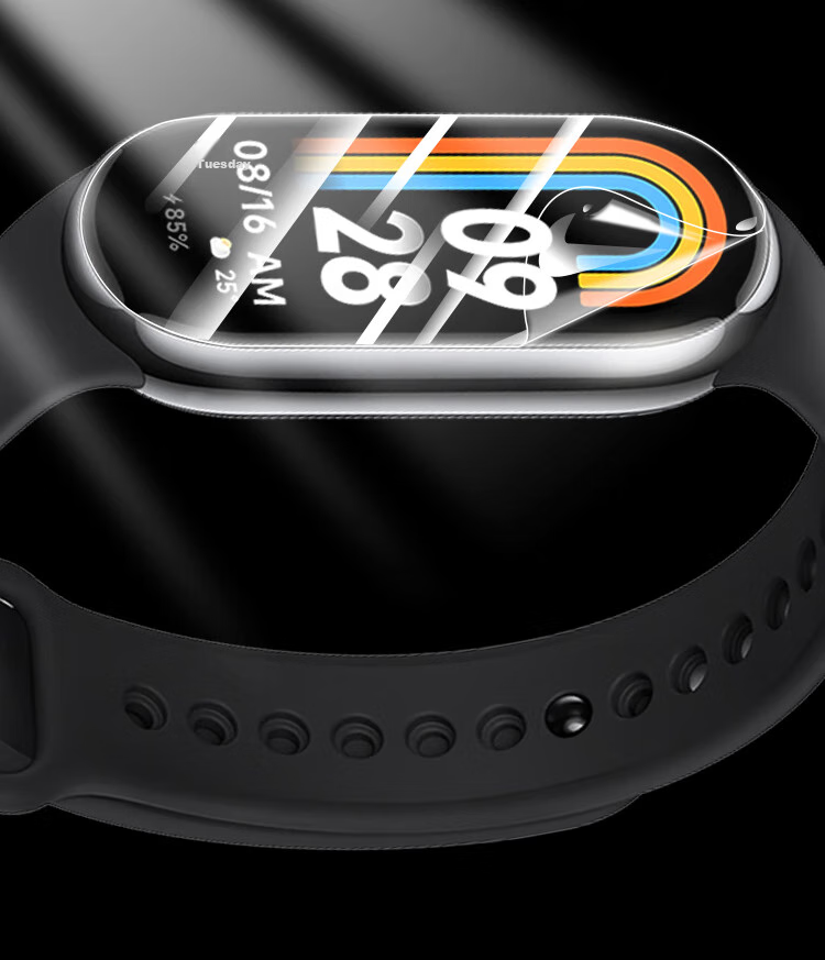 Защитная пленка ESCAPE для Xiaomi Mi Band 10/9/8/7 NFC, гидрогелевая, самовосстанавливающаяся, HD Clear, защита от царапин, 3 шт.