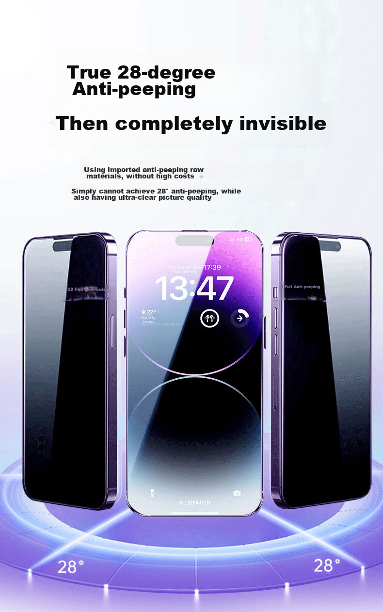 Защитное стекло для iPhone 14 Pro Max