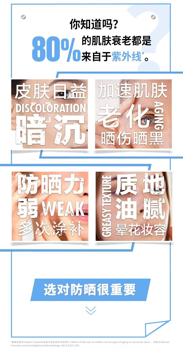 欧莱雅（L'OREAL）多重防护隔离露 外御内护 防晒小金管7.5ml*4 【美妆专享】
