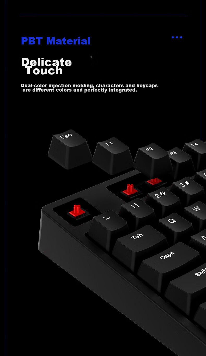 Беспроводная механическая клавиатура ikbc W200, 87 клавиш, Cherry MX Brown, черный