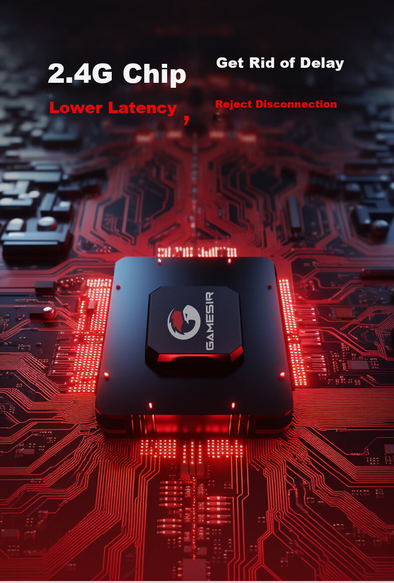Беспроводной игровой контроллер GAMESIR Qimingxing, мультиплатформенный 2.4G