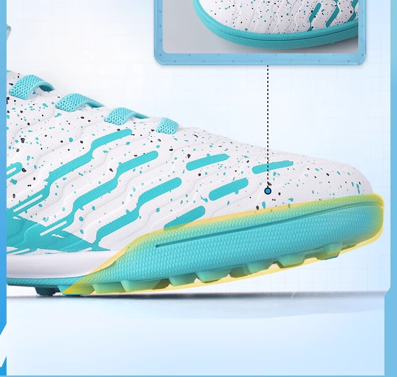 Футбольные бутсы Li-Ning для детей, модель Jin Series, зеленые, размер 32