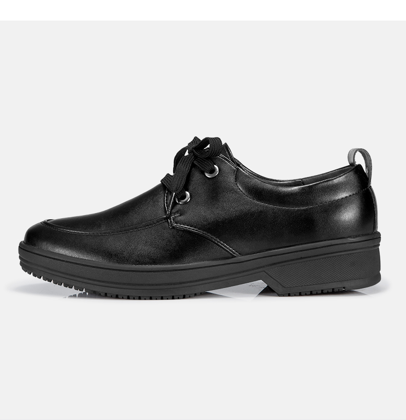 Рабочая обувь Chuwang Chef Shoes, мужские водонепроницаемые нескользящие кожаные туфли для кухни, размер 41