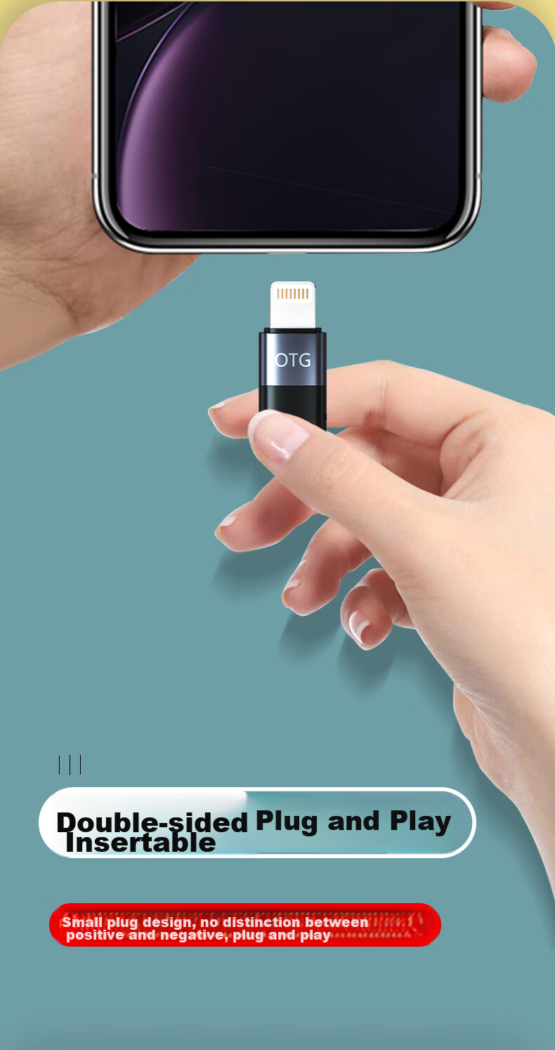 Адаптер Masentek Type-C на Lightning, конвертер Android в Apple, кабель для зарядки, для телефонов Apple, наушников, микрофонов