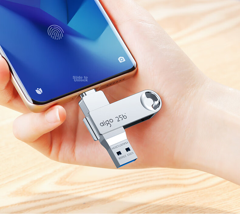 USB-флеш-накопитель Aigo U353 Type-C, 64 ГБ, USB 3.2, 150 МБ/с