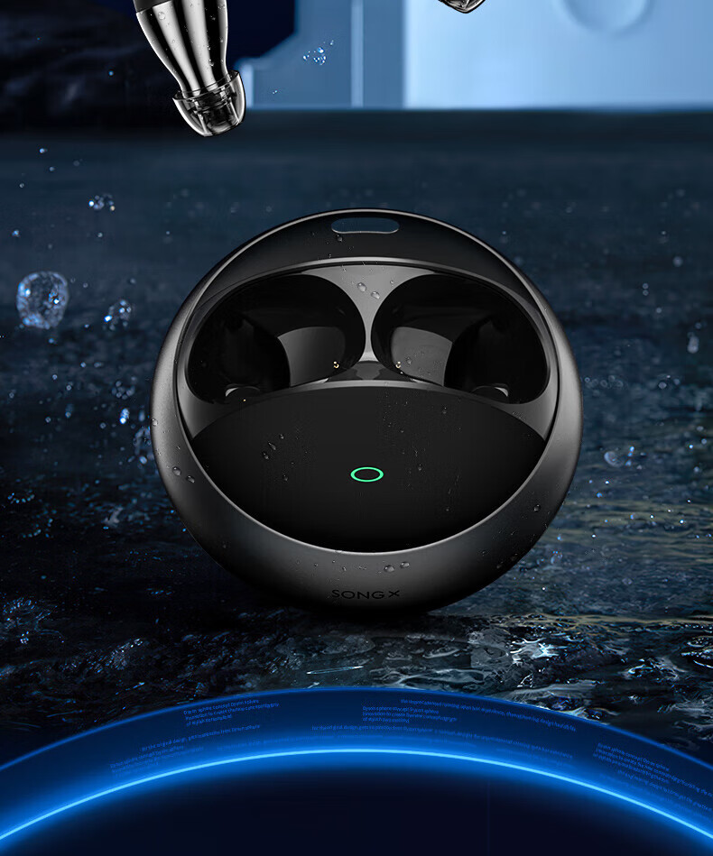 Беспроводные наушники SONGX TWS, True Wireless, с шумоподавлением, Bluetooth 5.3, спортивные, для музыки, совместимы с Apple, Android, Huawei, Xiaomi