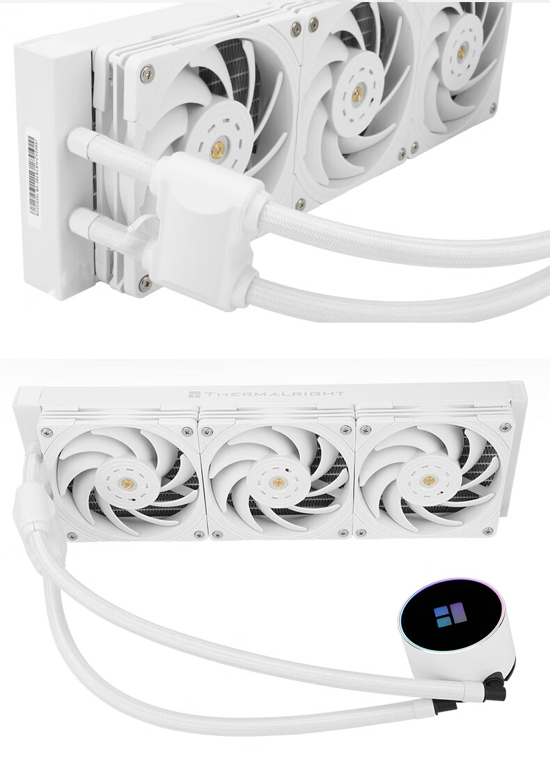 Система жидкостного охлаждения Thermalright Frozen MAGIC 360 SCENIC V2 с вентиляторами B12W, ARGB водоблок, FM360S V2