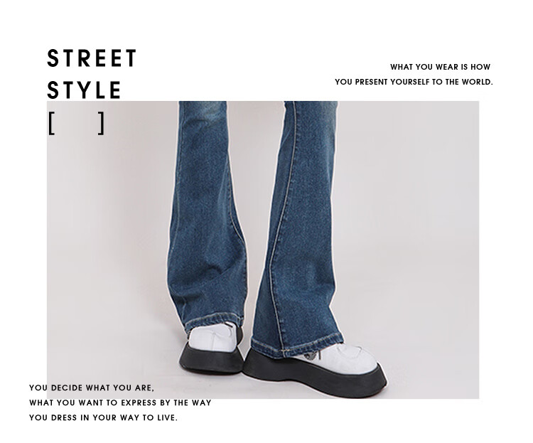 Женские джинсы Jeanswest, в стиле ретро из Гонконга, брюки с высокой талией, осенние, стройнящие, универсальные, слегка расклешенные, винтажный синий, размер S