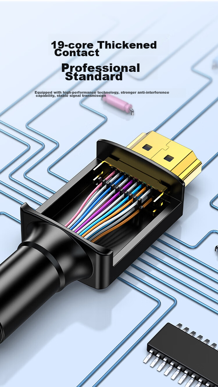 Кабель Shengwei HDMI 2.0, 3 метра, для компьютера и телевизора, 4K HD, 3D, поддержка 4K/60Hz, HDR, Dolby Atmos, позолоченные разъемы