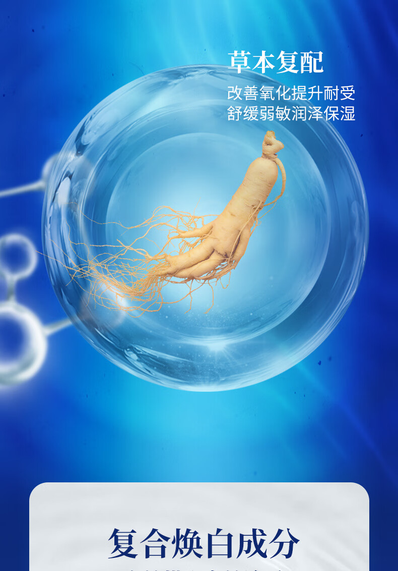 同仁堂美白补水保湿祛斑淡斑黑色素提亮肤色女男通用熬夜面膜20片/盒