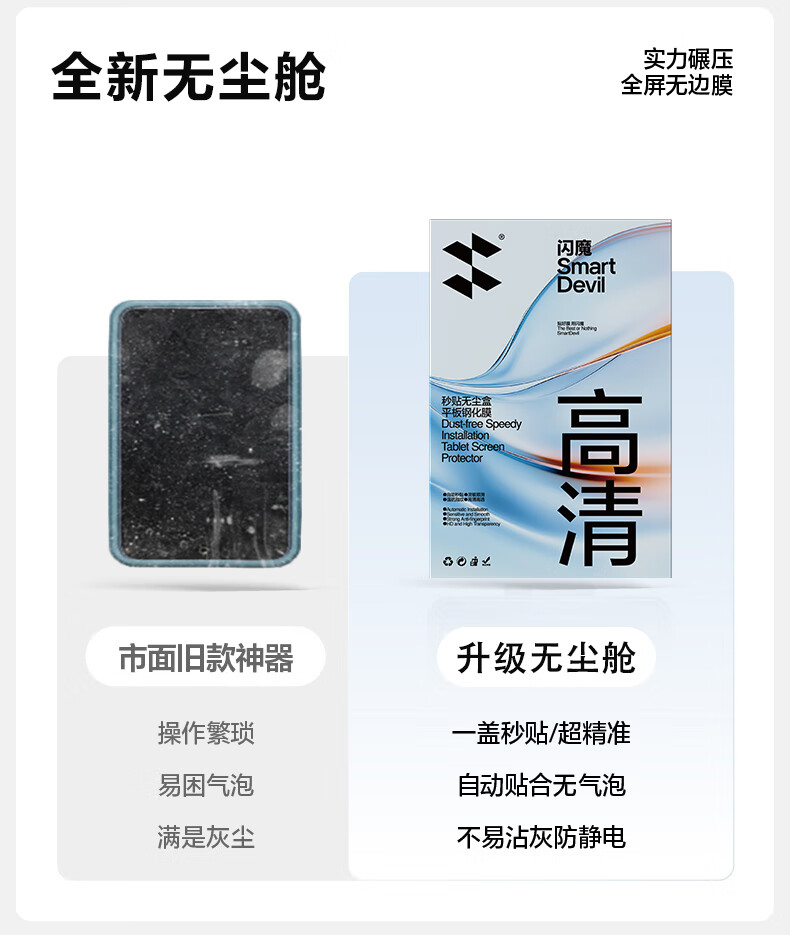 Защитное стекло для iPad mini 7/6, 8.3 дюйма, противоударное, антибликовое, HD Clear