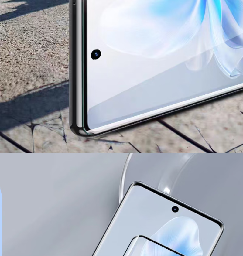 Защитное стекло MAIKUQI для Vivo S18/S18 Pro, полноэкранная защита, HD Clear, защита от царапин и отпечатков пальцев, 1 шт.