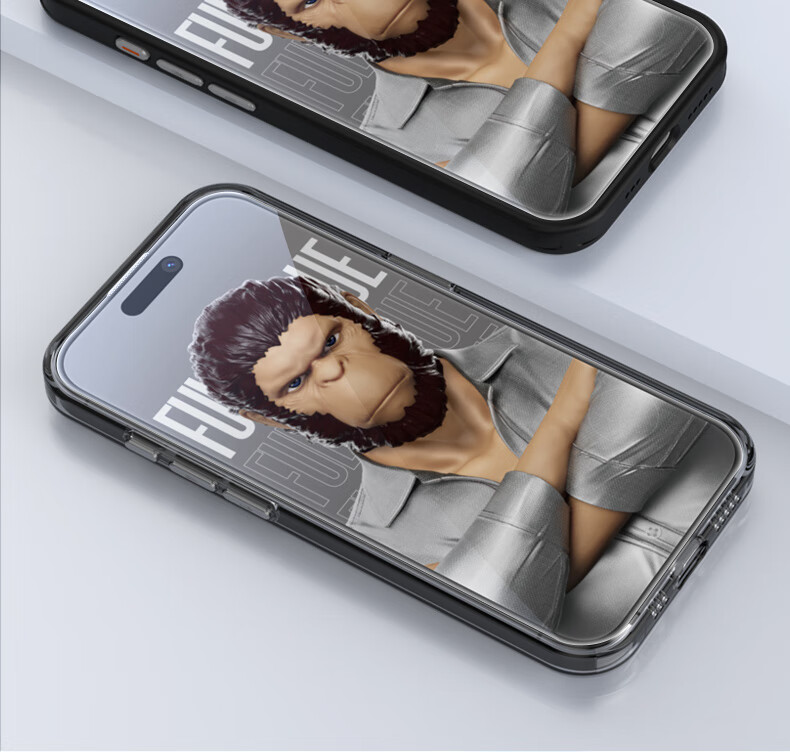 Защитное стекло Lanxingxiansheng для iPhone 15 Pro Max, полноэкранное, HD, антибликовое, противоударное